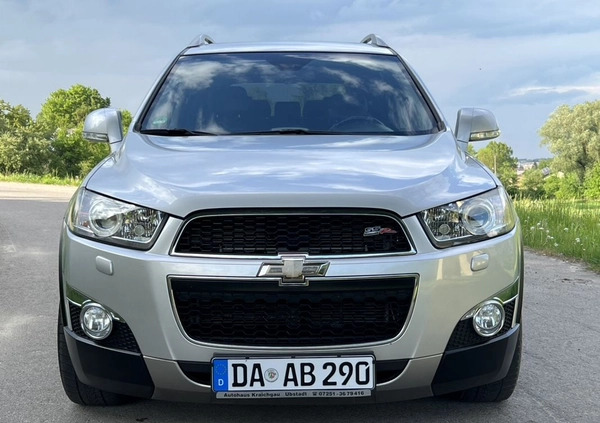 Chevrolet Captiva cena 32900 przebieg: 169000, rok produkcji 2012 z Kraśnik małe 781